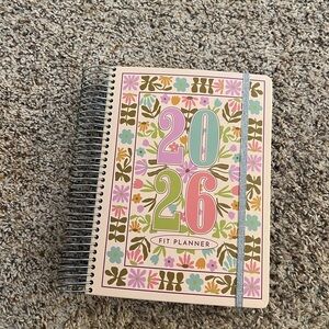 2026 Popflex Blogilates Fit Planner with Floral Design